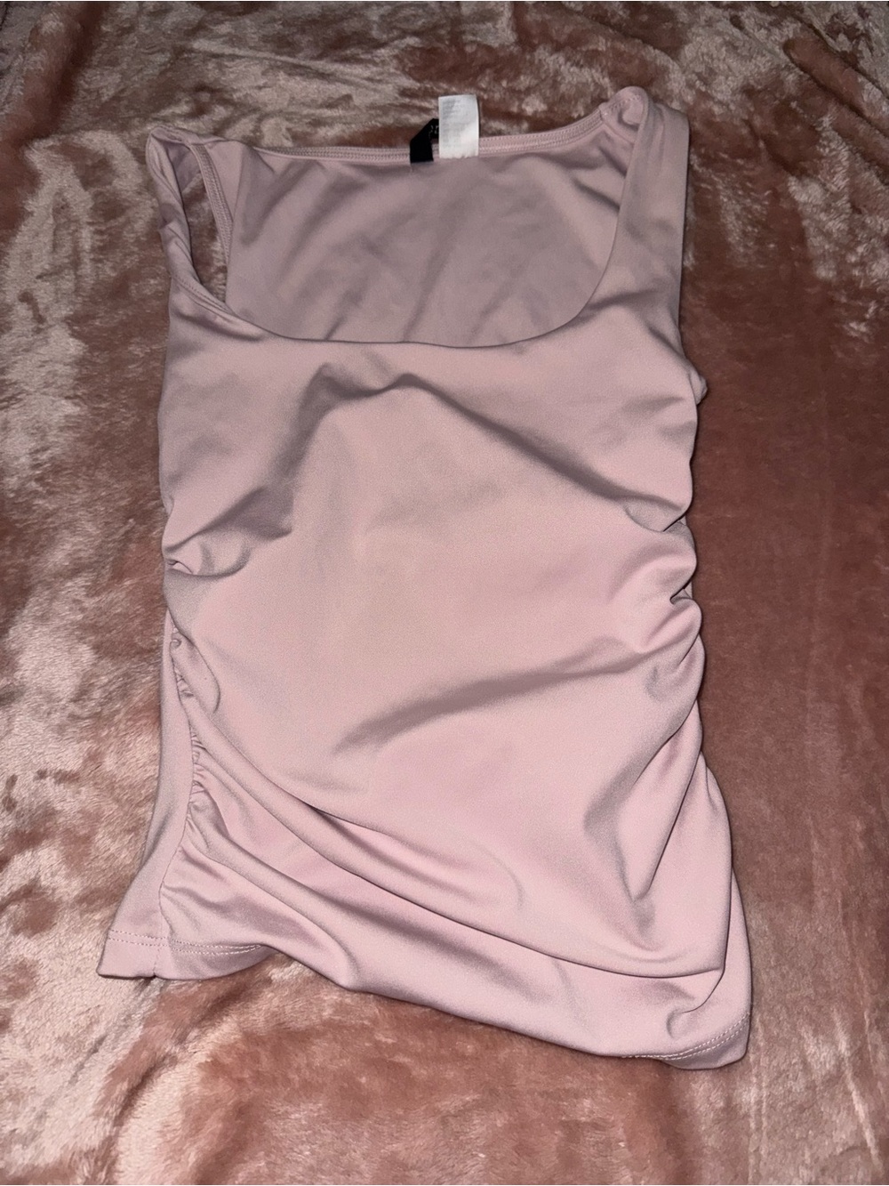 Light Pink Sleeveless Tank Top